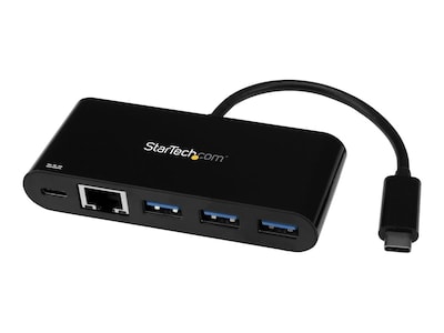 StarTech.com USB-C GbE Adapter w 3-Port USB Hub, Power Delivery, US1GC303APD, 33907047, Network Adapters & NICs StarTech.com USB-C GbE Adapter w 3-Port USB Hub, Power Delivery, US1GC303APD, 33907047, Network Adapters & NICs