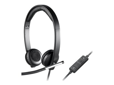 Logitech H650e Stereo USB Headset, 981-000518, 15517248, Headsets (w/ microphone)