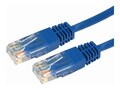 4Xem Cat5e Molded UTP Patch Cable, Blue, 10ft, 4XC5EPATCH10BL, 41059281, Cables