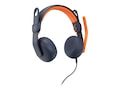 Logitech Zone Learn USB-A On-Ear Headphones, 981-001362, 41615111, Headphones