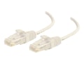 C2G CAT6 UTP Snagless Slim Patch Cable, White, 1ft, 01185, 34348021, Cables C2G CAT6 UTP Snagless Slim Patch Cable, White, 1ft, 01185, 34348021, Cables