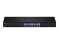 TRENDnet Gigabit GreenNet Switch 16-port 10 100 1000 GBE RJ45, TEG-S16G, 12696789, Network Switches