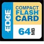 Edge 64MB CompactFlash Card, PE179441, 235808, Memory - Flash Edge 64MB CompactFlash Card, PE179441, 235808, Memory - Flash