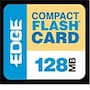 Edge 128MB CompactFlash Memory Card, PE179465, 235813, Memory - Flash Edge 128MB CompactFlash Memory Card, PE179465, 235813, Memory - Flash