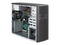 Supermicro SuperWorkstation 5037A MT Xeon E3-1200 v2 Family Max.32GB DDR3 4x3.5SAS SATA Bays 5xPCIe 2xGbE 500W, SYS-5037A-IL, 15292270, Cases - Systems/Servers