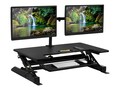 Mount-It! Sit-Stand Desk Converter with Dual Monitor Mount for Displays up to 32 , MI-7934, 41753352, Stands & Mounts - Desktop Monitors