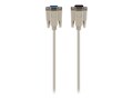 Belkin VGA (M) to VGA (F) Display Extension Video Adapter Cable, Beige, 6ft, F2N025B06, 32660388, Cables