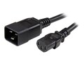 StarTech.com IEC C13 to IEC C20 15A 125V 14AWG Heavy Duty Extension Cord, 3ft, PXTC13C20143, 19459049, Power Cords