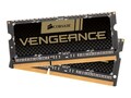 Corsair 16GB PC3-15000 204-pin DDR3 SDRAM SODIMM Kit, CMSX16GX3M2A1866C10, 15137843, Memory