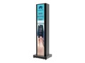 Peerless-AV Single-Sided Ultra Stretch Portrait Kiosk, Black, KIP586-1LG, 41055217, Digital Signage Kiosks & Kiosk Enclosures