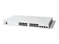 Cisco Cat 1300 24-port GE PoE4x10G, C1300-24T-4X, 41689811, Network Switches