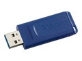 Verbatim 64GB USB Flash Drive, Blue, 98658, 18149751, Flash Drives