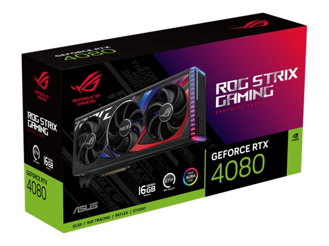 ASUS ROG Strix GeForce RTX 4080 16GB GDDR6X Graphics Card - Fast Ship ✈️  197105016651