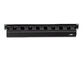 Leviton Horizontal Cable Management, 1U, 491RU-HFO, 9159368, Premise Wiring Equipment