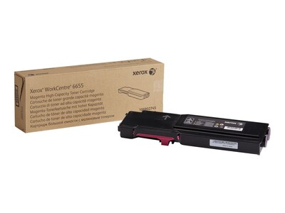 Xerox Magenta High Capacity Toner Cartridge for WorkCentre 6655, 106R02745, 17718609, Toner and Imaging Components - OEM