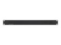 Rackmount.IT 1U Brush Plate Black, AC-BP3-BLK                    , 42010939, Rack Cable Management