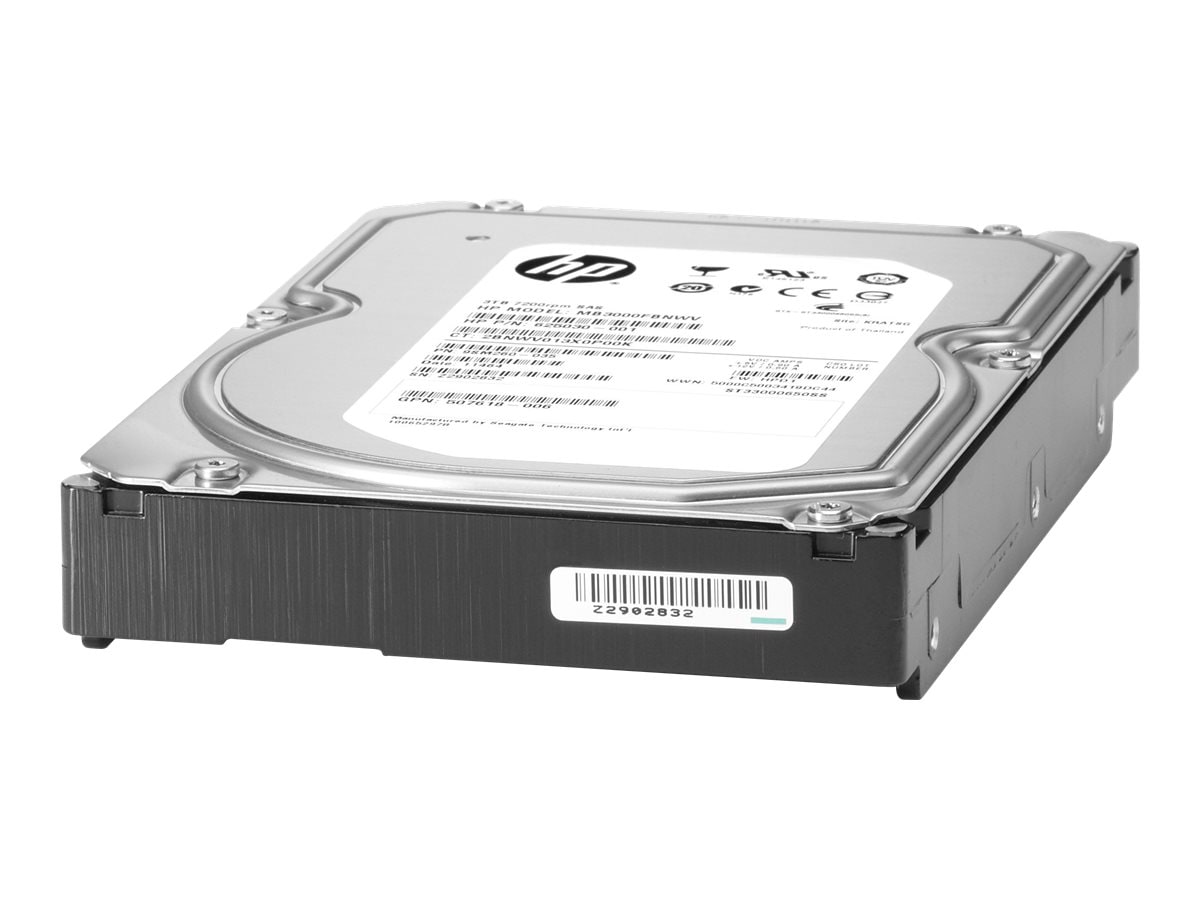 HPE 4TB SATA 6Gb s 7.2K RPM 3.5