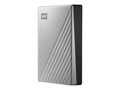 Western Digital 4TB WD My Passport Ultra for Mac USB-C Portable Hard Drive - Silver , WDBPMV0040BSL-WESN, 36214781, Hard Drives - External