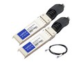 AddOn Juniper Compatible 10GBase-CU SFP+ to SFP+ Active Twinax Direct Attach Cable, 7m, TAA, EX-SFP-10GE-DAC-7MAO, 41122717, Cables AddOn Juniper Compatible 10GBase-CU SFP+ to SFP+ Active Twinax Direct Attach Cable, 7m, TAA, EX-SFP-10GE-DAC-7MAO, 41122717, Cables