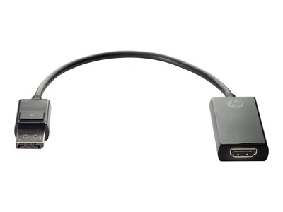 HP DisplayPort To HDMI True 4k Adapter, 2JA63AA, 35778429, Adapters & Port Converters