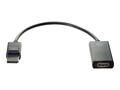 HP DisplayPort To HDMI True 4k Adapter, 2JA63AA, 35778429, Adapters & Port Converters