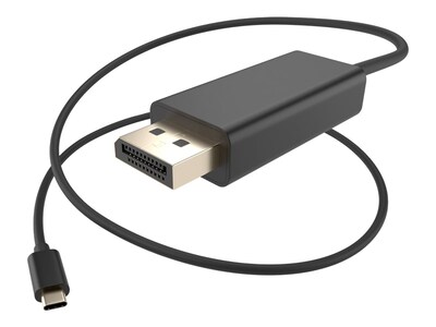 UNC USB Type C to DisplayPort M M Cable, White, 6ft, USBC-DP-06F, 35030875, Cables