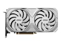 MSI RTX 4070 Ti SUPER VENTUS 2X White PCIe 4.0 Overclocked Graphics Card, 16GB GDDR6X, G407TS16V2WC, 41761238, Graphics/Video Accelerators