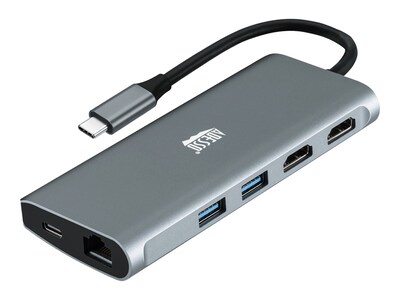 Adesso 9-in-1 USB-C Docking Station, AUH-4040-3, 41755658, Docking Stations & Port Replicators