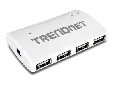 TRENDnet 7-Port USB 2.0 Hub High Speed 480Mbps P&P Mac Linux, TU2-700, 8582244, USB & Firewire Hubs