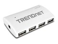 TRENDnet 7-Port USB 2.0 Hub High Speed 480Mbps P&P Mac Linux, TU2-700, 8582244, USB & Firewire Hubs