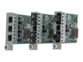 Omnitron 100 BASE-TX TO 2X 100BASE-FX, 8421-1, 41055524, Network Transceivers