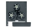 Middle Atlantic INTEG 6INCHFAN TOPW Guards , MW-6FT-660CFM, 37001656, Rack Cooling Systems