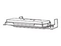 Zebra 203dpi Thermal Printhead for ZT410 Series, P1058930-009, 30590611, Printer Accessories