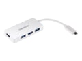 TRENDnet 4-Port USB C Ultra Mini Hub, TUC-H4E, 33222970, USB & Firewire Hubs