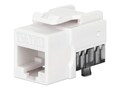 Intellinet Cat6 Slim Keystone Jack with Punch-Down Stand, White, 25-Pack, 772105                        , 41850128, Wireless Networking Accessories