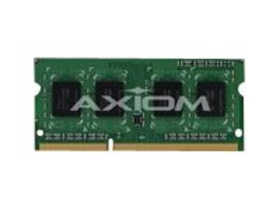 Axiom 8GB PC3-12800 DDR3 SDRAM SODIMM for Select Models, H6Y77AA-AX, 16358592, Memory