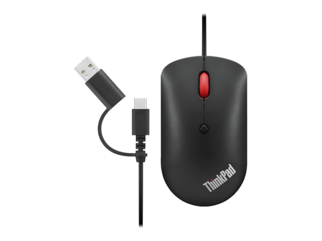 Lenovo Thinkpad Usb C Wired Compact Mouse0