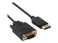 Axiom DisplayPort to VGA M M Adapter Cable, 3ft, DPMVGAM03-AX, 33858089, Cables Axiom DisplayPort to VGA M M Adapter Cable, 3ft, DPMVGAM03-AX, 33858089, Cables