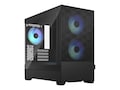 Fractal Design Pop Mini Air RGB Black TG, FD-C-POR1M-06, 41493228, Cases - Systems/Servers Fractal Design Pop Mini Air RGB Black TG, FD-C-POR1M-06, 41493228, Cases - Systems/Servers