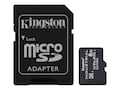 Kingston 8GB Industrial MicroSDHC UHS-I V30 A1 Card with SD Adapter, Class 10, SDCIT2/8GB, 41306072, Memory - Flash Kingston 8GB Industrial MicroSDHC UHS-I V30 A1 Card with SD Adapter, Class 10, SDCIT2/8GB, 41306072, Memory - Flash