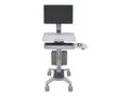 Ergotron WorkFit C-Mod, Single LD Sit-Stand Workstation, 24-198-055, 10170151, Furniture - Miscellaneous