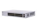 Cisco CBS110 Unmanaged 24-port GE, CBS110-24T-NA, 41175672, Network Switches