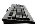 Seal Shield Silver Seal Glow Waterproof USB Keyboard, LED Backlit, Black, 6ft Cable, SSKSV207GL, 35074771, Keyboards & Keypads