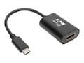 Tripp Lite Thunderbolt 3 USB-C to HDMI M F 4K x 2K @60Hz External Video Adapter Converter, Black, 6, U444-06N-HD4K6B, 34359409, Adapters & Port Converters Tripp Lite Thunderbolt 3 USB-C to HDMI M F 4K x 2K @60Hz External Video Adapter Converter, Black, 6, U444-06N-HD4K6B, 34359409, Adapters & Port Converters