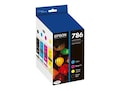 Epson 786 Black & Color Combo Ink Pack, T786120-BCS, 17785676, Ink Cartridges & Ink Refill Kits - OEM