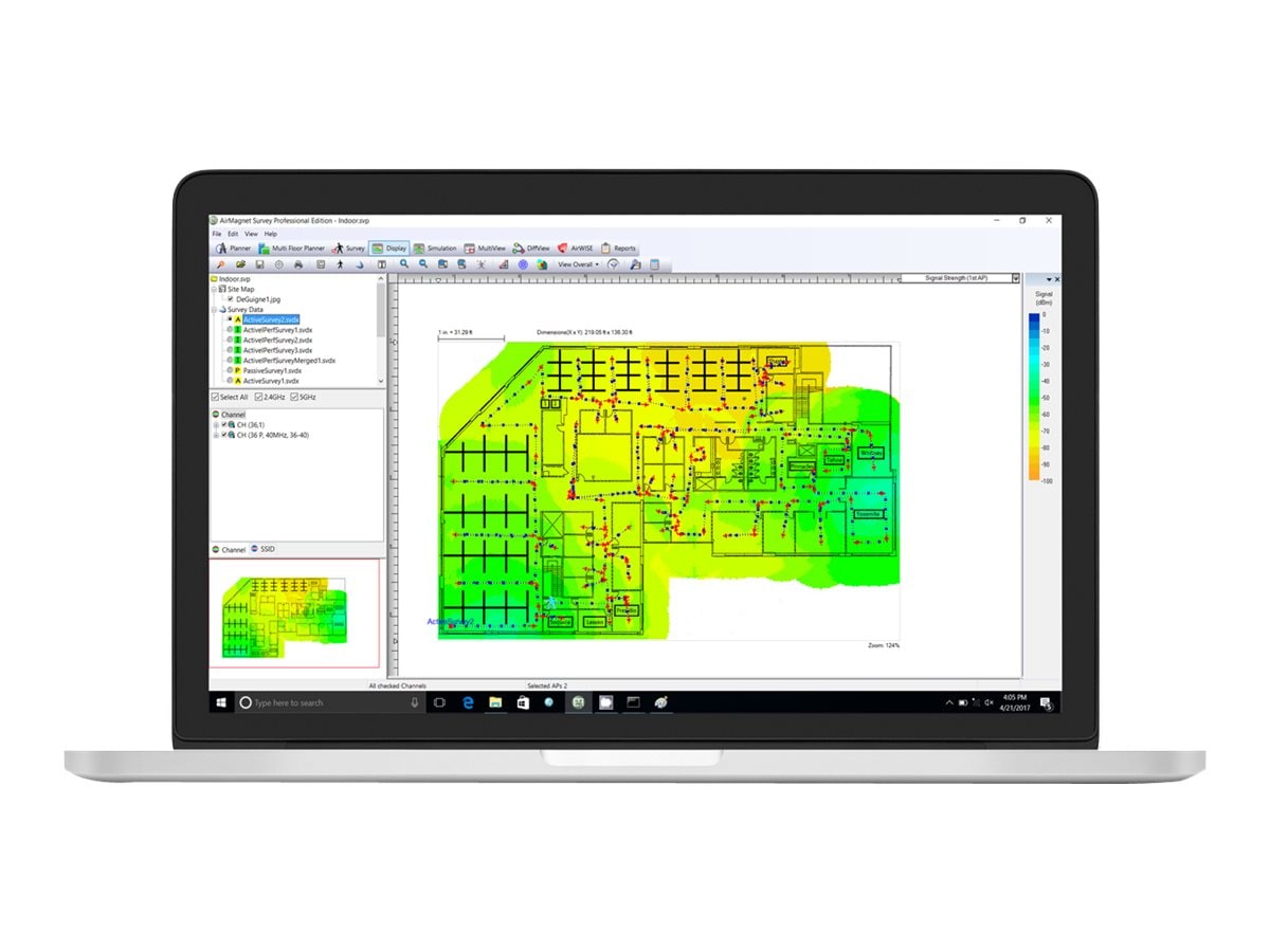 airmagnet site survey pro