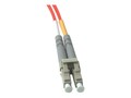 C2G Fiber Optic Cable, LC-LC, 62.5 125um, Duplex Multimode, PVC, 5m, 33175, 5750732, Cables