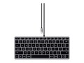 Satechi SATECHI SLIM W1 USB-C WIRED KE, ST-UCSW1M, 41682499, Keyboards & Keypads
