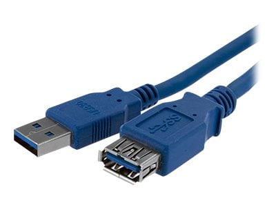 StarTech.com USB 3.0 Extension Cable (M-F), Blue, 1m, USB3SEXT1M, 14887597, Cables StarTech.com USB 3.0 Extension Cable (M-F), Blue, 1m, USB3SEXT1M, 14887597, Cables