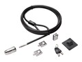 Kensington Desktop & Peripheral Locking Kit 2.0, Standard Keyed, K64424WW, 34167108, Locks & Security Hardware